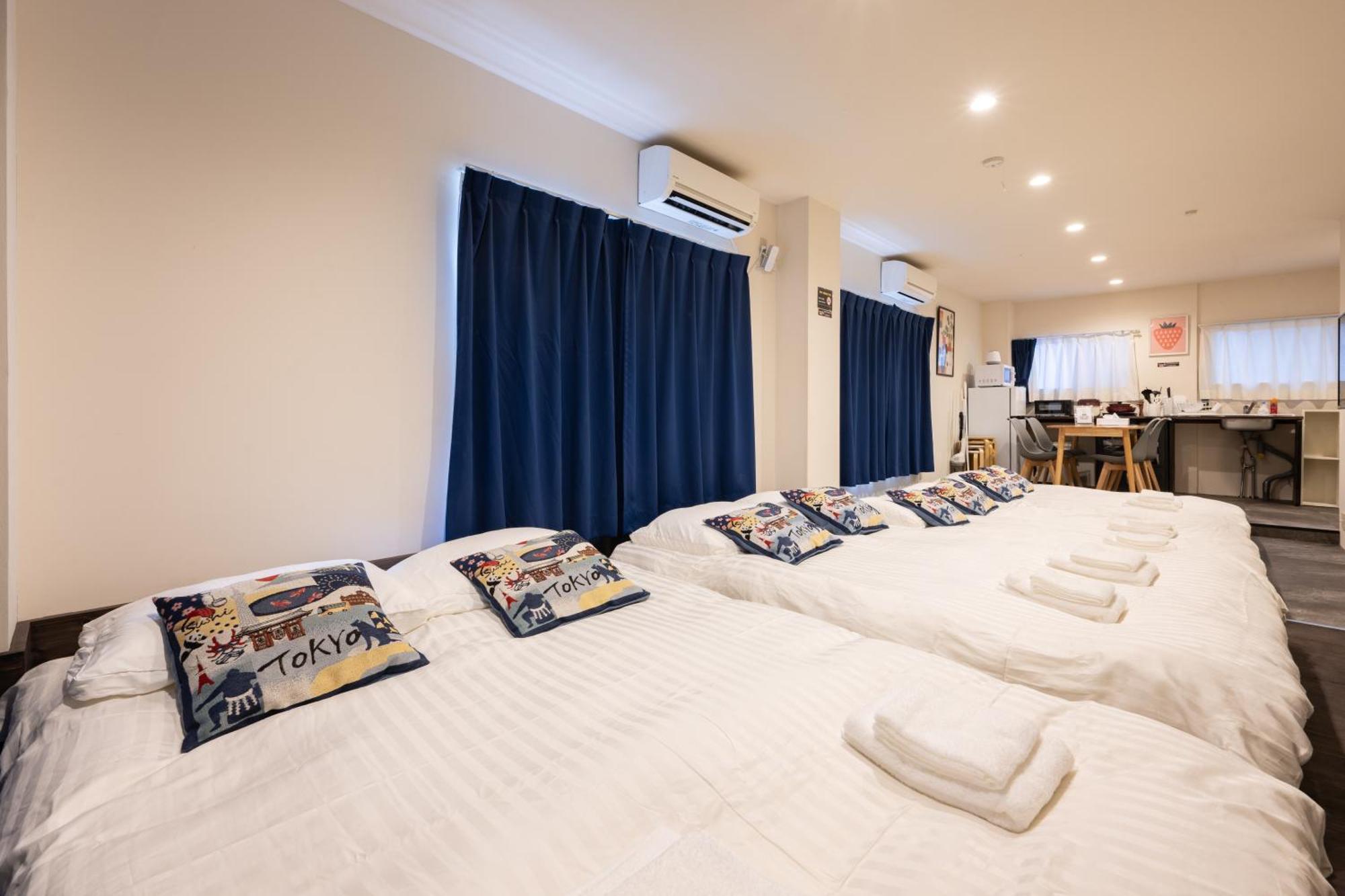 Thunder Hotel -雷門サンダーホテル- 浅草駅から徒歩5分 ベビー用品付き ファミリーも歓迎 大人8名もok!! Tóquio Exterior foto