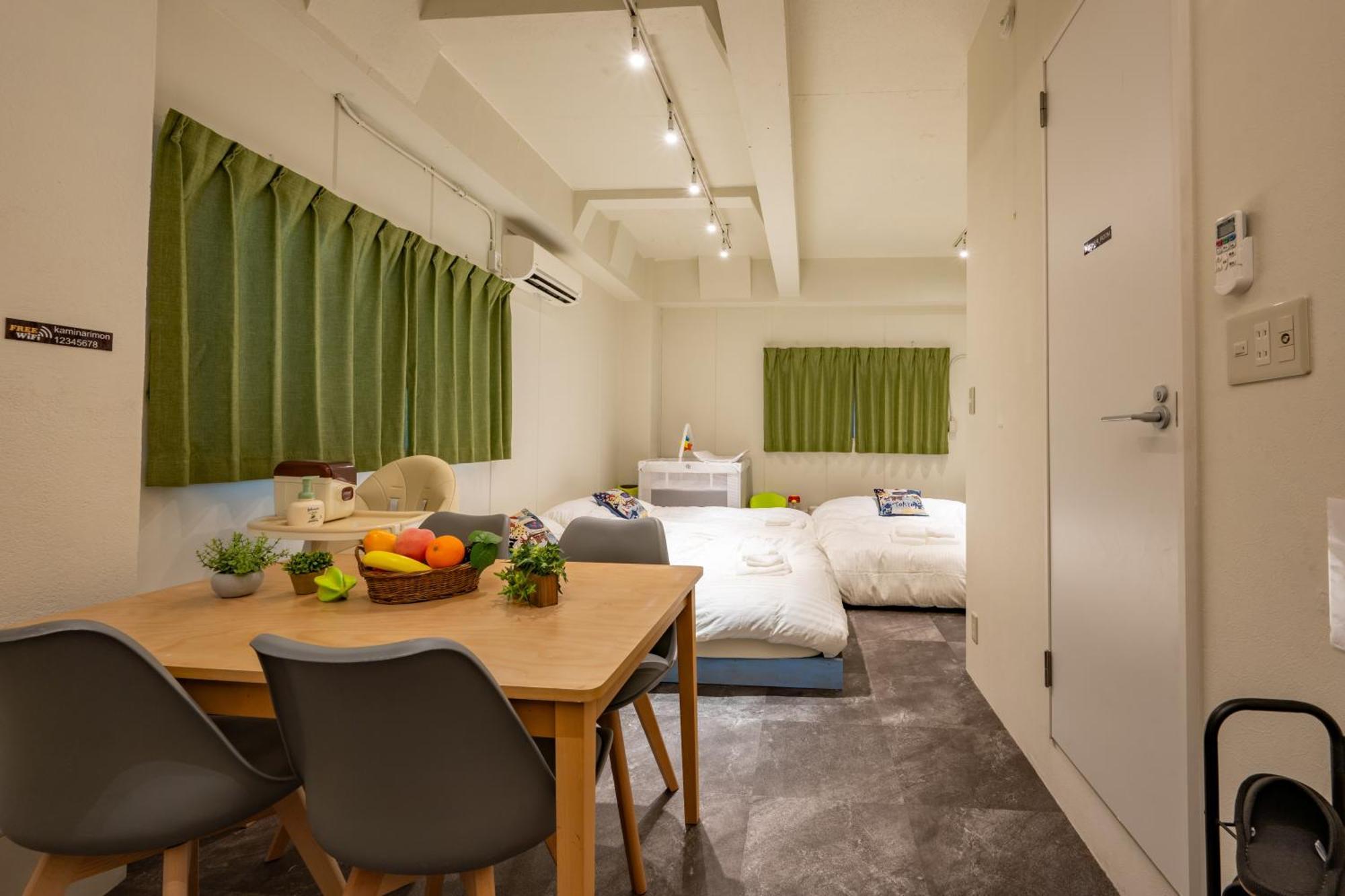 Thunder Hotel -雷門サンダーホテル- 浅草駅から徒歩5分 ベビー用品付き ファミリーも歓迎 大人8名もok!! Tóquio Exterior foto